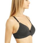 2 Pack Wirefree Seamless Padded Bra for Women