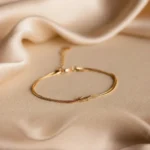 Linked by Love Knot Bracelet - Gold
