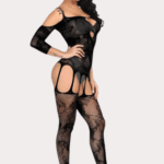 Enchanting Desire Lace Garter Bodystocking