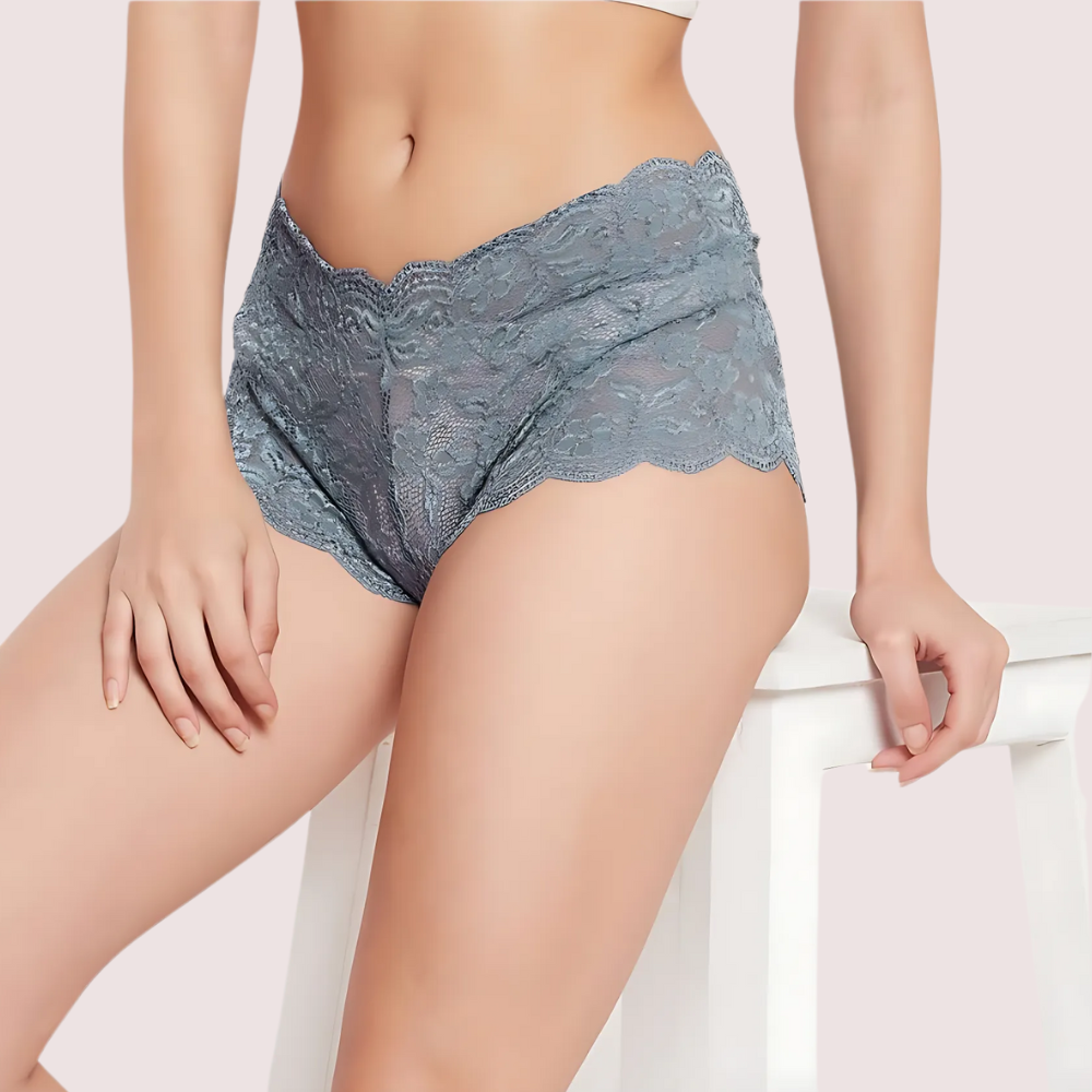 lace-solid-women-and-boy-shorts Lace Solid Women and Boy Shorts - Image 1